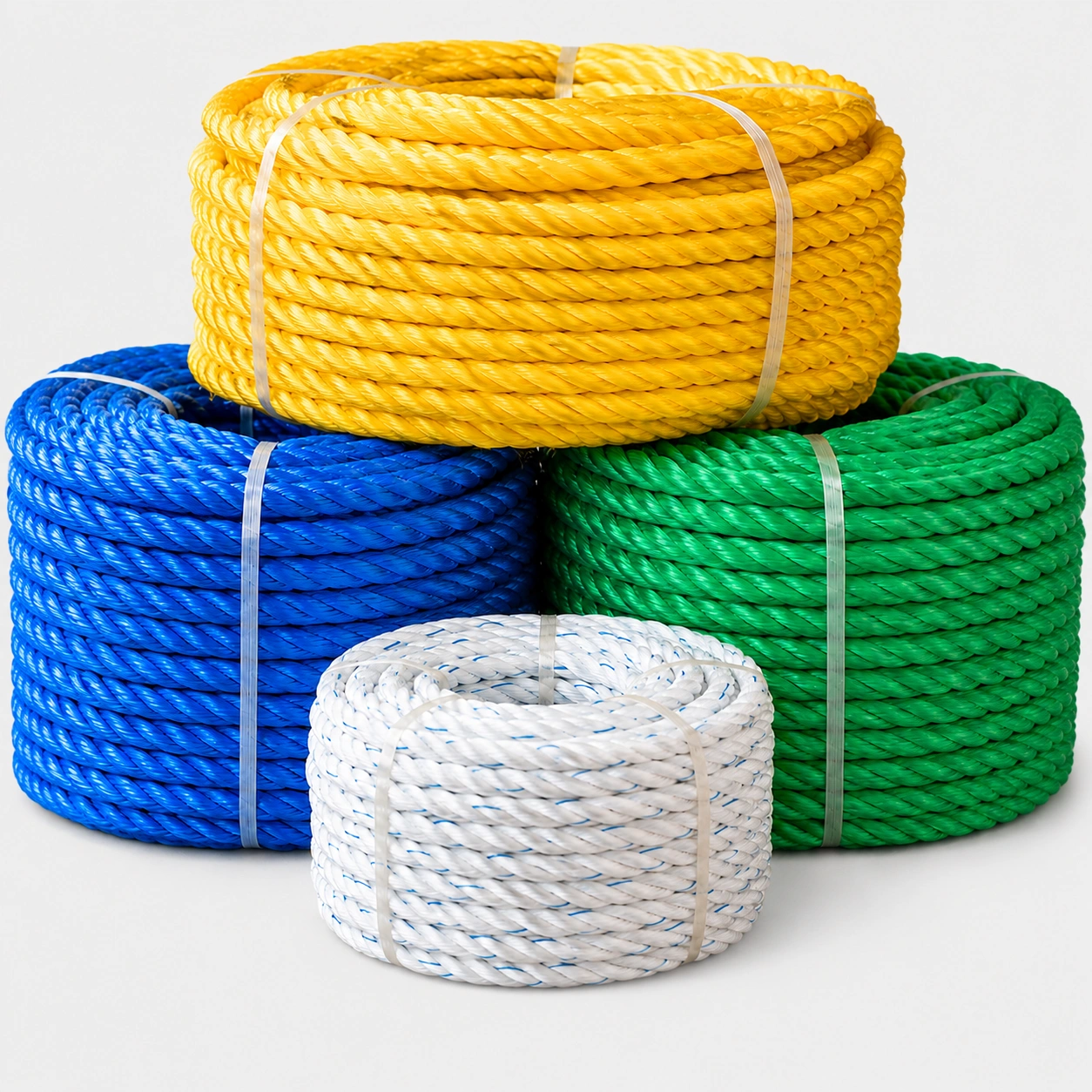 Brightly colored rope coils arrangement Rops Lynoe (Plastic Rope) - Image 1